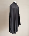 Obsidian Classic Silk Button Up - Hey Jude
