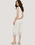 MPAZ STUDIO | Clara Keyhole Top in Ivory - Hey Jude