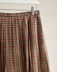 Camel Silk Pleated Ralph Lauren Skirt - Hey Jude