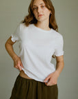 LA RELAXED | Classique Tee in White