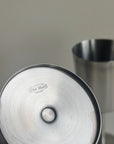 Brushed Silver Wine Glasses