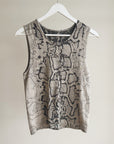 Python Snake Print Tank
