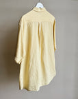 Butter Linen Short Sleeve Button Up