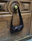 Mas1 | Bruna Leather Crossbody Brown