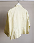 Butter Yellow Linen Blouse