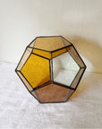 Geometric Stained Glass Terrarium