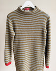 Striped 1970’s Wool Knit Column Dress - Hey Jude