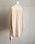 Sheer Sand Silk Shirt