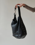 Coach Studded Leather Hobo Bag