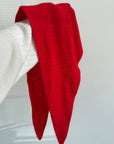 Billy Bamboo | Cashmere Cravat Scarf in Ruby