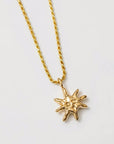 Wolf Circus | Solar Necklace in Gold