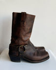 Dark Brown Frye Harness Boots | Size 9