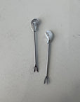 Silver Oyster Shell Cocktail Pick - Hey Jude
