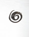KkCo - Pierced Spiral Brooch: Silver / OS - Hey Jude