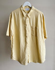 Butter Linen Short Sleeve Button Up