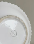 Ivory Wavy Ceramic Bowl