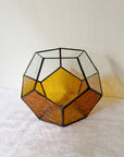 Geometric Stained Glass Terrarium