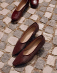 Balagan Studio | Basel Pumps in Burgundy