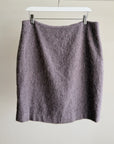 Dusty Lilac Alpaca Wool Skirt - Hey Jude
