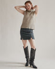 RL Cashmere Knit Sleeveless Turtleneck