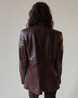 Merlot Leather Jacket