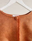 Papaya Woven Cropped Jacket