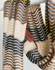 Missoni Striped Wool Skinny Scarf