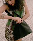 Balagan Studio | Leather Sak Bag in Black