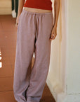 LA RELAXED | Linen Drawstring Pant in Dusty Rose - Hey Jude