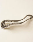 nar'sha | Long Silver Metal Hair Clip