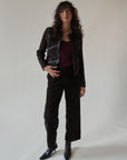 Espresso Rivot Suede Jacket