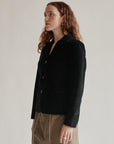 Ink Suede Leather Jacket