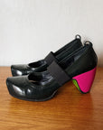 Marc by Marc Jacobs Patent Chunky Heels | Size 36.5 - Hey Jude