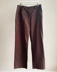Espresso Cotton Trousers