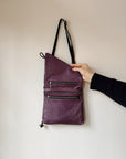 Two Tone Leather Cross Body Bag - Hey Jude