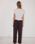 Deiji Studios | Crinkle Top in White - Hey Jude