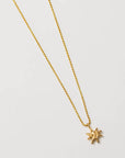 Wolf Circus | Solar Necklace in Gold