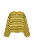 Après June | Striped Long Sleeve in Melon - Hey Jude