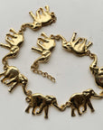 Gold Elephant Link Belt