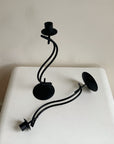 Wavy Metal Candle Sticks