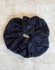 Billy Bamboo | XL Lace Scrunchie in Black
