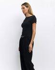 Mod Ref | The Breanna Top in Black - Hey Jude