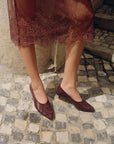 Balagan Studio | Basel Pumps in Burgundy