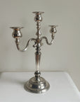 Silver Triple Candelabra