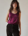 Merlot Silk Tank