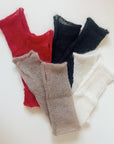 Mohair + Silk Fingerless Hand Warmers