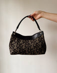 DKNY Monogram Rectangle Shoulder Bag