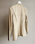 Honey Textured Silk Blazer