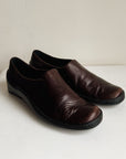 Cole Hahn Wedge Leather Slip Ons | Size 7.5 - Hey Jude