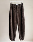 Mushroom Corduroy Barrel Leg Trousers - Hey Jude